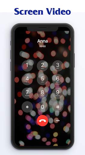 OS14 style - Color Phone Flash, Full Screen Video screenshot 3