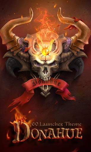 Donahue GO Launcher Theme screenshot 1