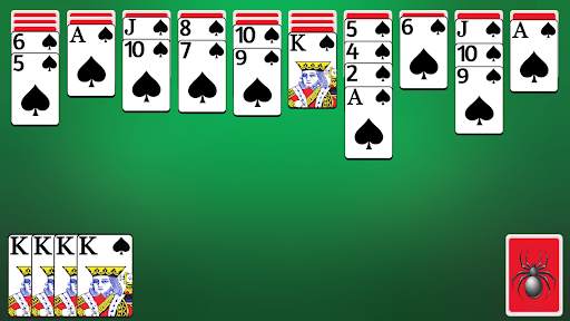 Spider Solitaire screenshot 2