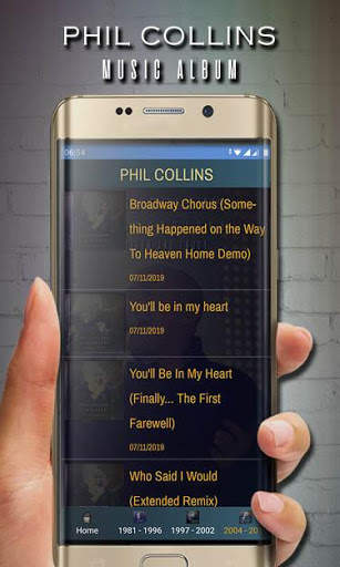 phil collins pop songs music album 200  lagu barat screenshot 1