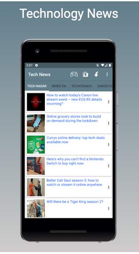 Technology NEWS screenshot 1