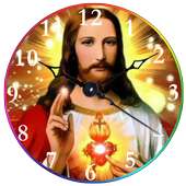 Jesus Clock Live Wallpaper