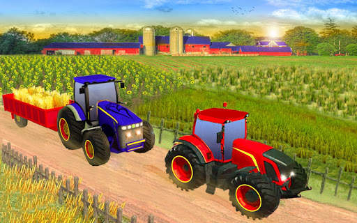 Heavy Duty Tractor Drive 3d: Real Farming Games screenshot 4