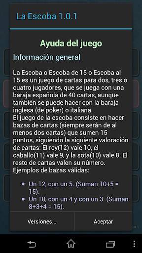 La Escoba - versión española screenshot 12