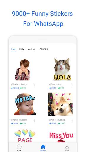 Animated Sticker For WhatsApp screenshot 1