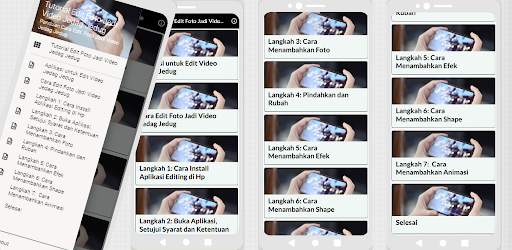 Tutorial Edit Foto Jadi Video Jedag Jedug screenshot 2