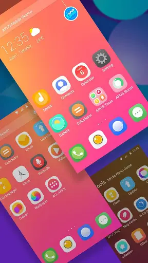 Wonderful|APUS Launcher theme screenshot 2