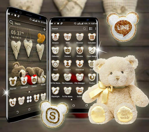 Teddy Bear Launcher Theme screenshot 2