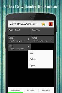 Video Downloader for Android screenshot 1