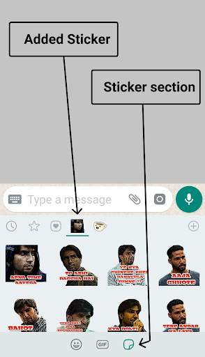 Sticker App 6 تصوير الشاشة