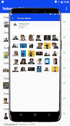 Tozkoparan Sticker Whatsapp screenshot 5