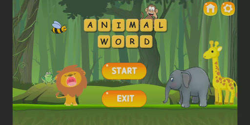 Animal Word - Crossword game screenshot 1