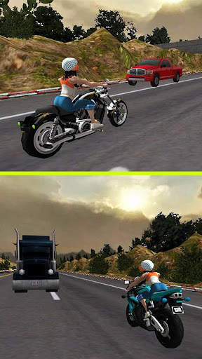 Racing Girl 3D screenshot 9