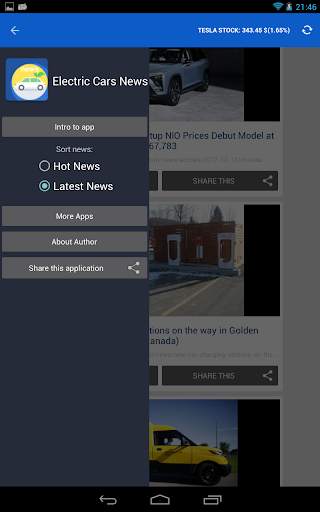 Electric Cars News screenshot 11