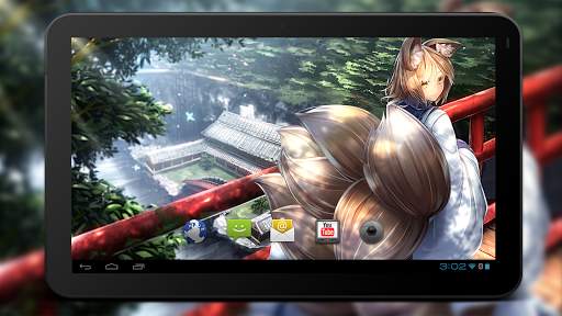 Fan Anime Live Wallpaper of Ran Yakumo screenshot 4