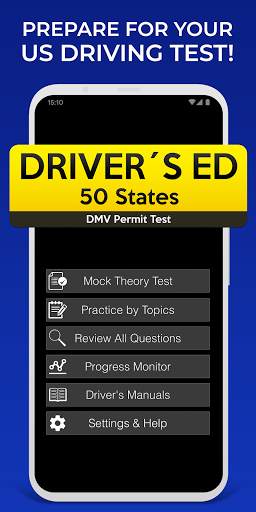 Drivers Ed: US Driving Test скриншот 1
