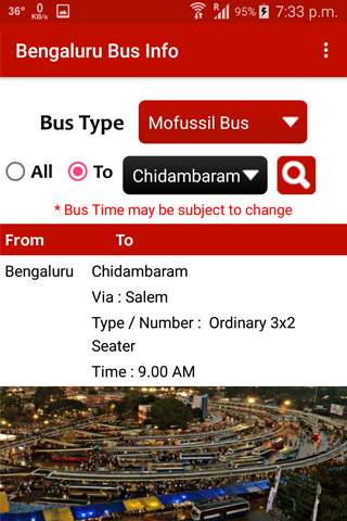 Bangalore Bus Info screenshot 5