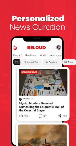 Beloud: Lokalne Newsy & Opinie screenshot 3