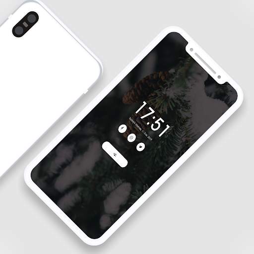 AX4 UI KWGT 4 تصوير الشاشة