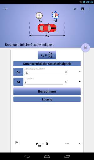 Physik Formeln - Physics Calc screenshot 11