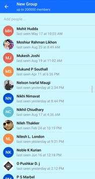 Chat talk messenger screenshot 1