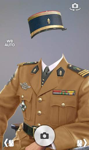 Military portrait photomontage screenshot 5
