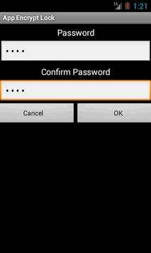 App Encrypt Lock (Free) screenshot 5