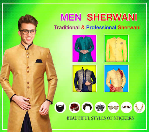 Men Sherwani Photo Suit Editor 2020 : Photo Frames screenshot 9