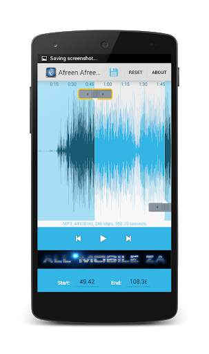 Audio Editor & Ringtone Maker screenshot 3
