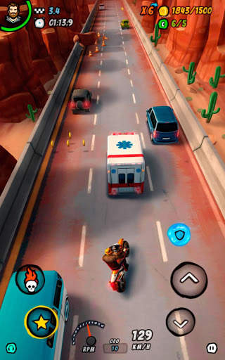 Moto Racing 2: Burning Asphalt screenshot 9