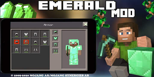 Emerald Items & Armor Mod screenshot 5