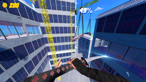 Rooftop Ninja Run screenshot 1