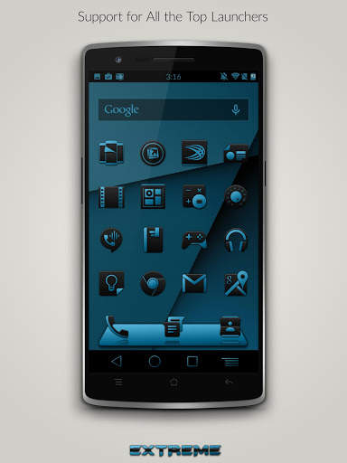 JB Extreme Launcher Theme screenshot 2