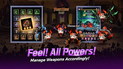 Dark Hero Dash : Idle RPG скриншот 4