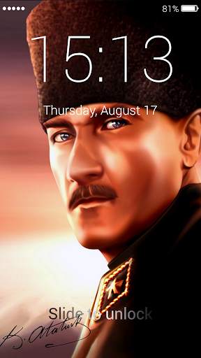 Ataturk Lock Screen Wallpapers screenshot 6