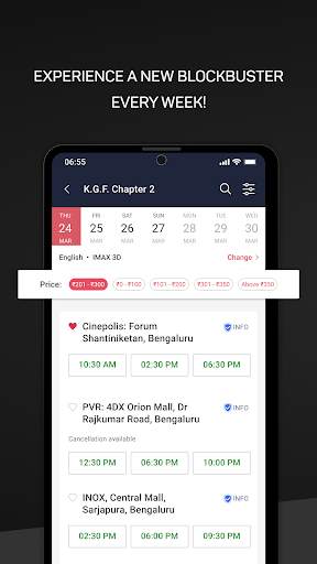 BookMyShow | Movies & Events screenshot 2