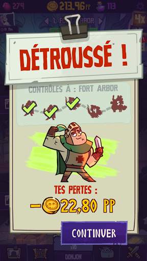 DUNGEON, INC : jeu incrémental screenshot 5