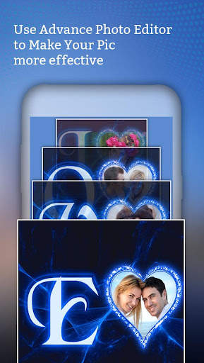 Lighting Text Photo Frames screenshot 4