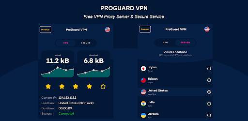 ProGuard VPN screenshot 1