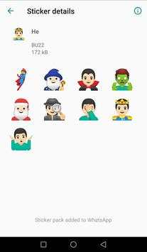 Emojis Stickers App for WhatsApp ( WAStickersApp ) screenshot 4