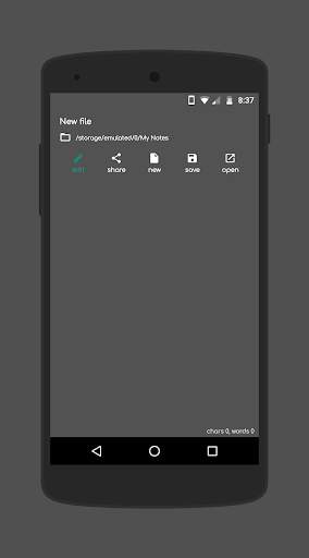 Text Editor - Create, Save & Edit Text Files screenshot 1