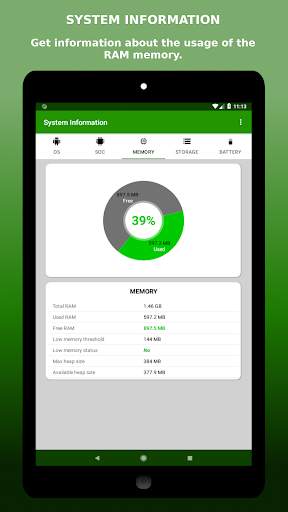 System Analyzer & Info 12 تصوير الشاشة