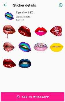 Lips Stickers screenshot 4