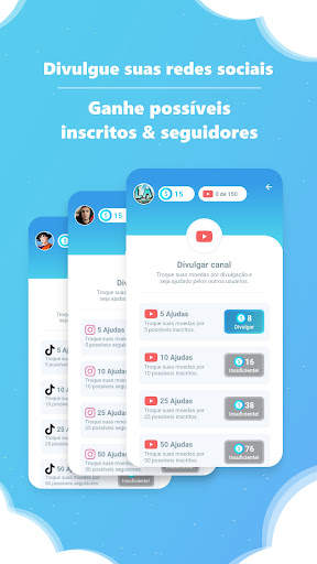 SocialUP - Inscrito e seguidor स्क्रीनशॉट 6