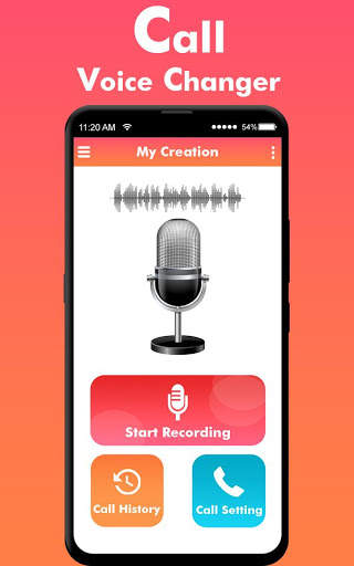 Call Voice Changer  - Magic Voice Changer screenshot 1