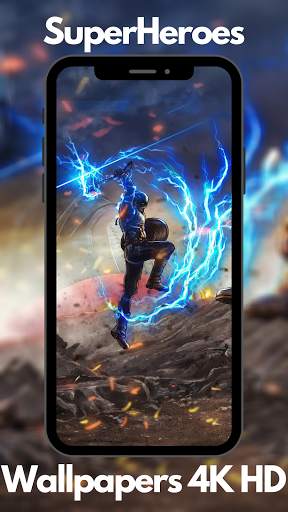 SuperHeroes Wallpapers 4K HD 7 تصوير الشاشة