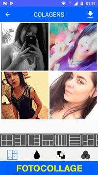 Editor De Foto Colagens Texto Efeito Snap Espelho screenshot 4