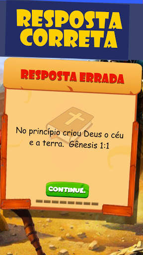 Quiz Bíblico Pergunta e resposta da bíblia screenshot 1