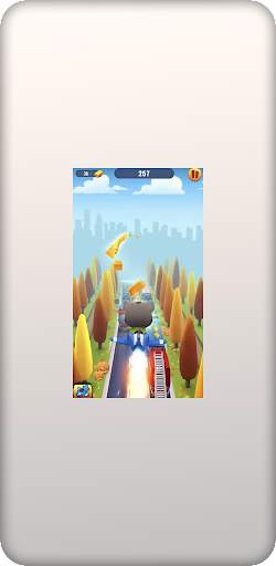talking tom run screenshot 1