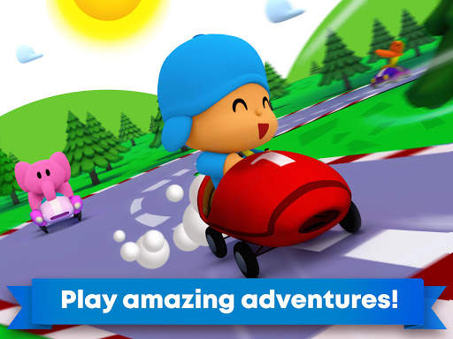 Pocoyo Racing: Kids Car Race - Fast 3D Adventure screenshot 10